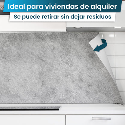 Revestimiento de cocina autoadhesivo - Piedra Gris