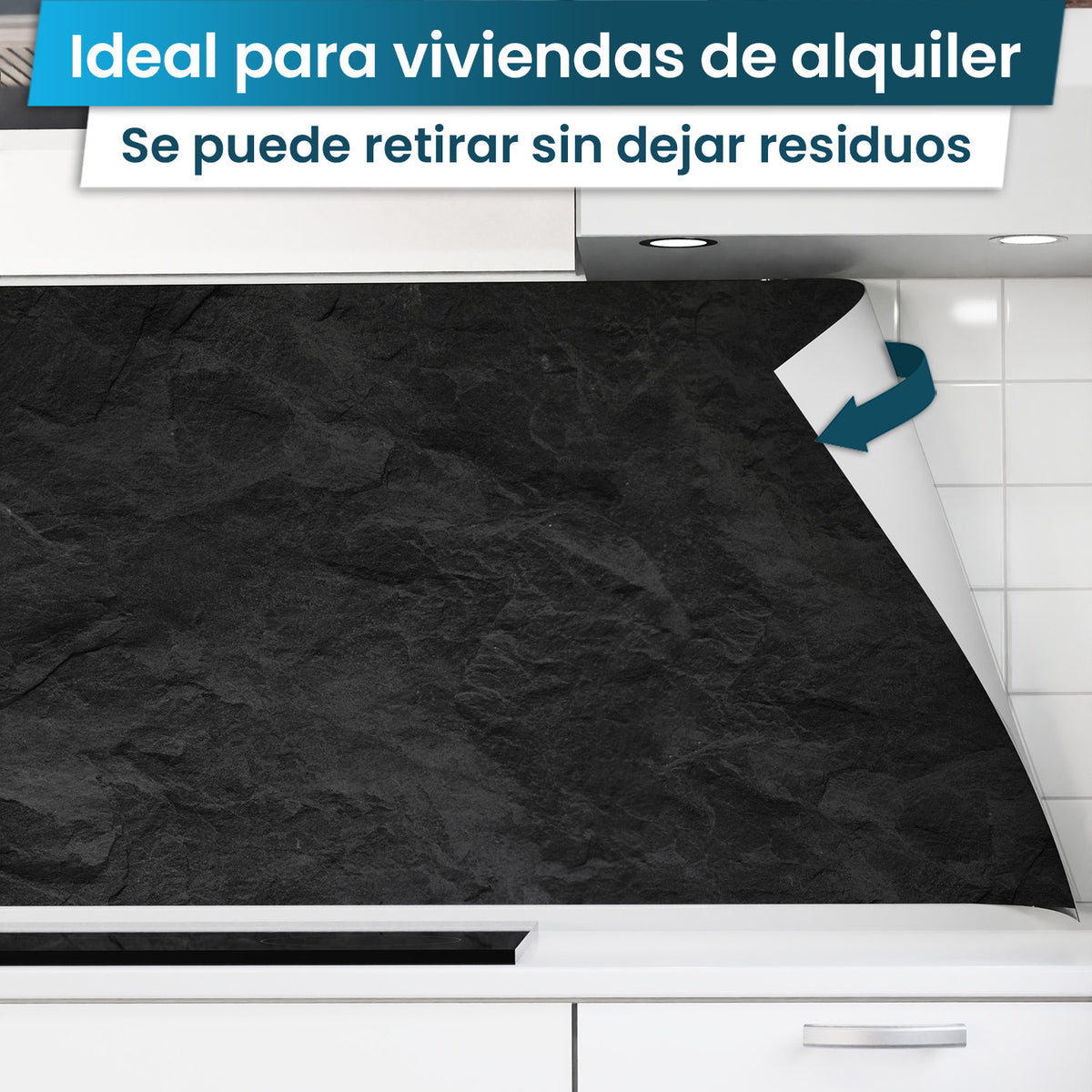 Revestimiento de cocina autoadhesivo - Pizarra
