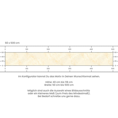 Küchenrückwand selbstklebend - Marmor beige