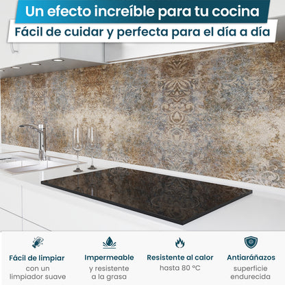 Revestimiento de cocina autoadhesivo - Ornamentos
